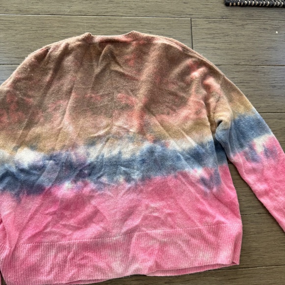 LOVE TANJANE CASHMERE DIP DYED CARDIGAN - Picture 5 of 6